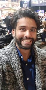 A photo of Shahid, smiling