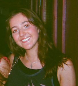 A photo of Katie smiling.
