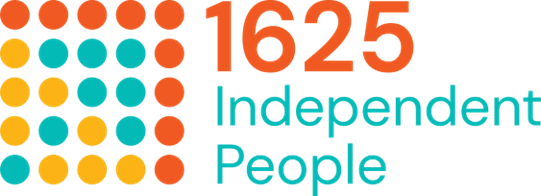 Logo: a square made of dots with "1625 Independant people" written next to it. 