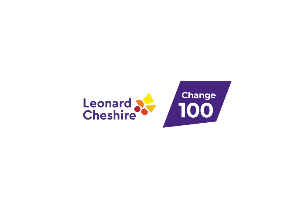 Leonard Cheshire Change 100 logo