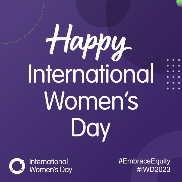 Happy International Women's Day!
#EmbraceEquity #IWD2023
