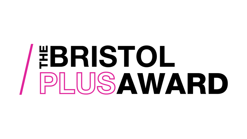 The Bristol PLUS Award logo.